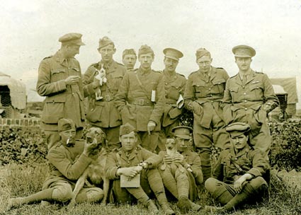 No 2 Sqn Officers May 1915